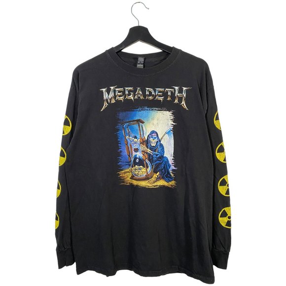 Megadeth Other - Megadeth Countdown to Destruction long sleeve band tee black mens size large